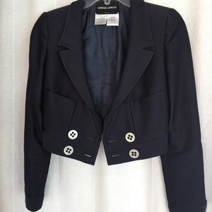 Giorgio Armani cropped blazer